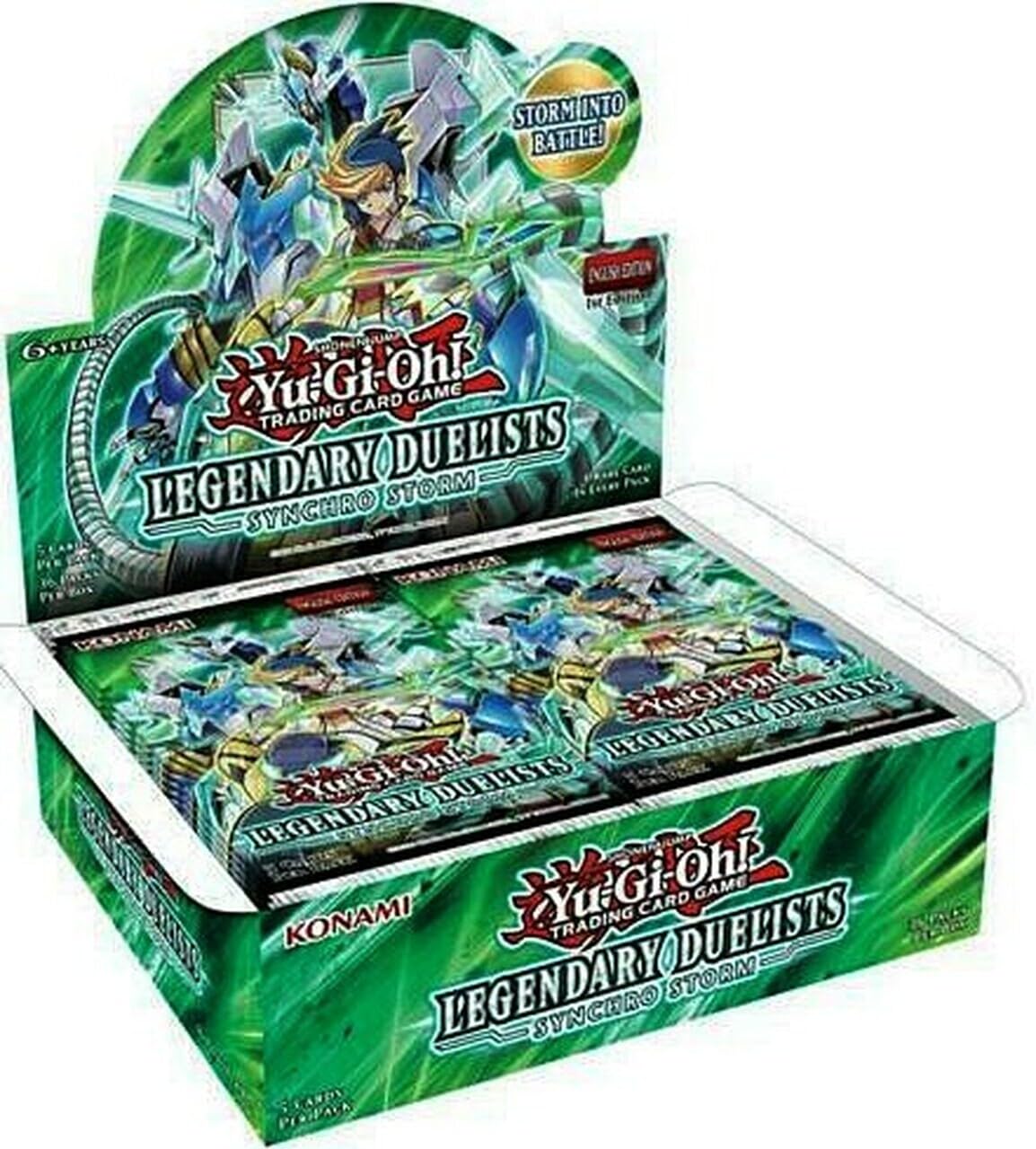 Amazon.com: Yu-Gi-Oh! Yugioh Legendary Duelists Synchro Storm